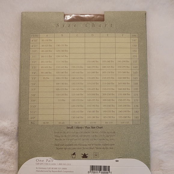 Legacy Legwear Body Shaper Pantyhose Size B Color Warm Beige New In Box - Picture 4 of 10